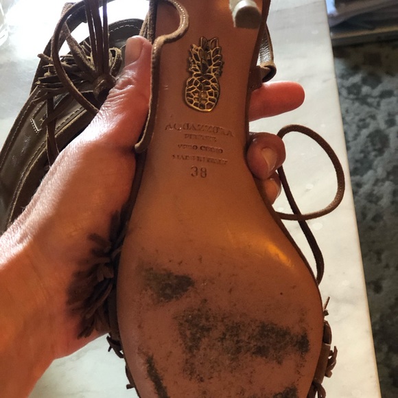 Aquazzura Wild Thing Heel/Sandal Size 38 - Picture 3 of 7